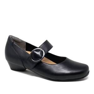NEW ZIERA women's candy mary jane in black
